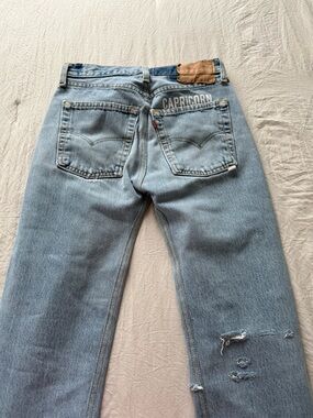 Capricorn Custom Levi’s Jeans from Samaria Leah